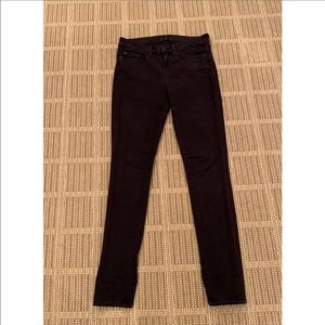 Vince Chocolate Brown Five Pocket Skinny Jean